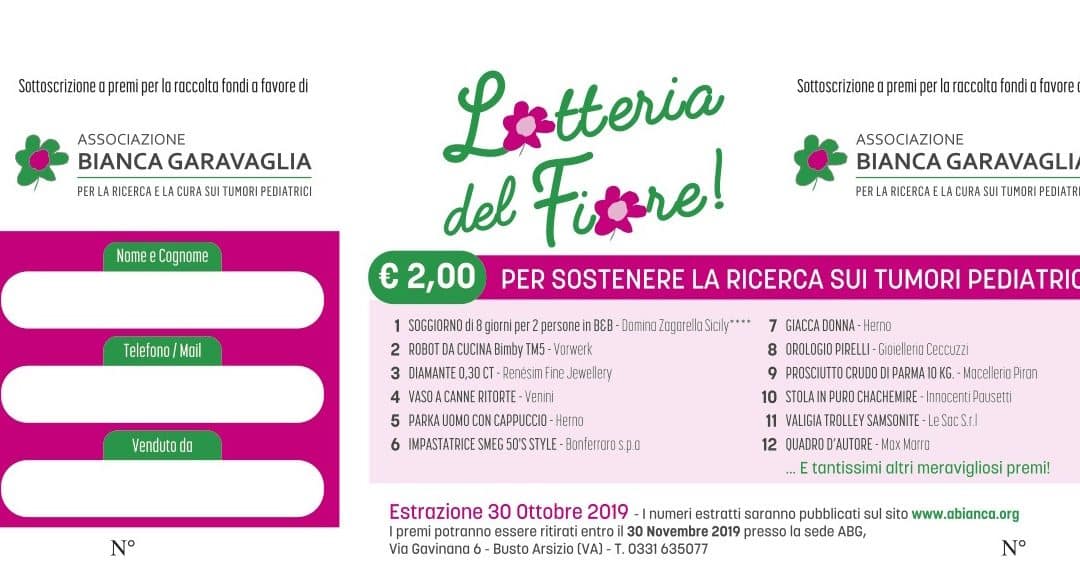 Lotteria del Fiore 2019