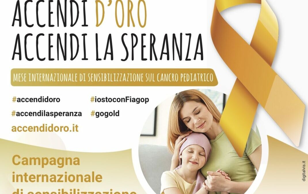 campagna internazionale di sensibilizzazione sul cancro pediatrico