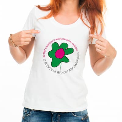 la T-shirt del fiore – adulto