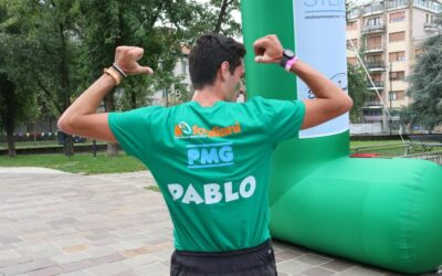 Prima pedalavamo insieme, ora corro io per entrambi