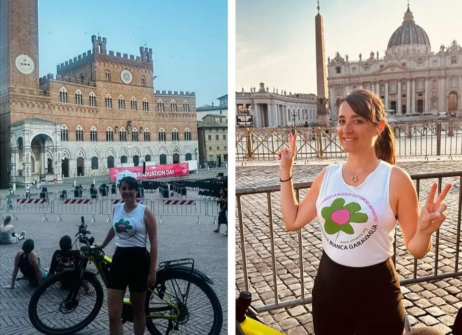 Via Francigena per mio papà a sostegno dell’oncologia pediatrica