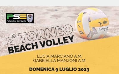 2° TORNEO Beach Volley