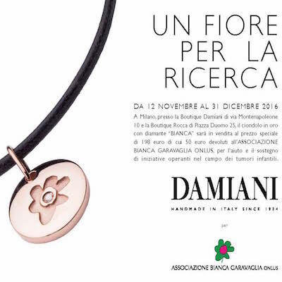 il ciondolo “Bianca” by DAMIANI